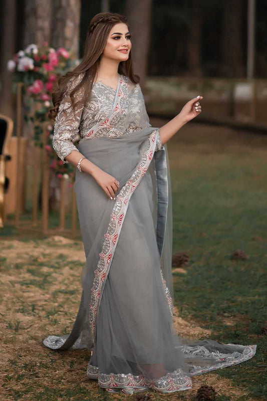 GREY DRAPE