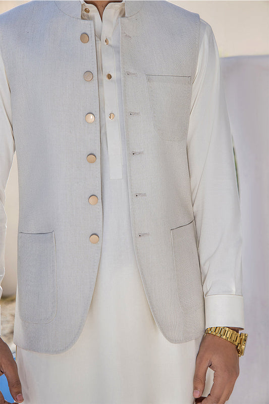Classic White - Waistcoat